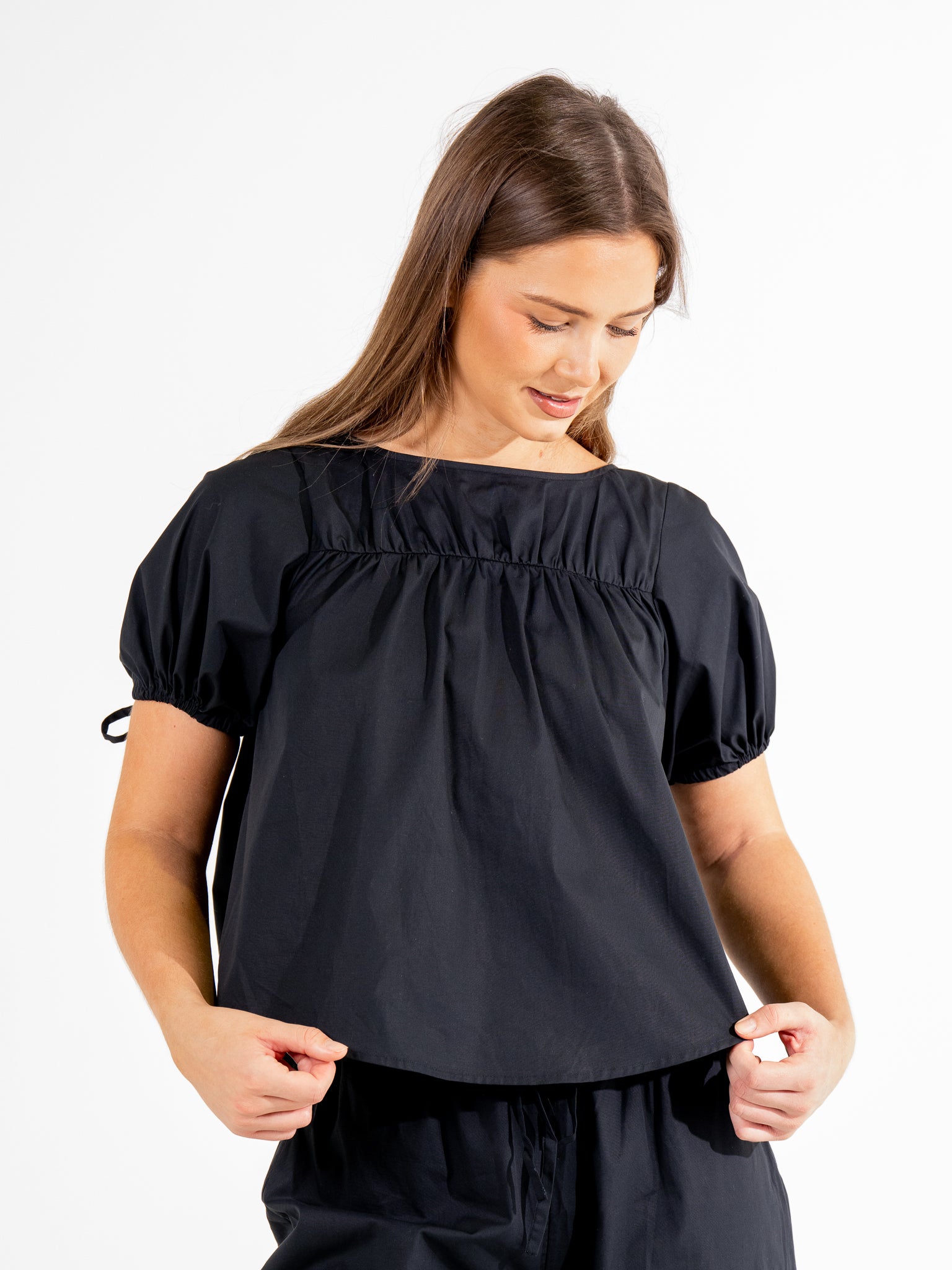 Vesper Top - Ebony