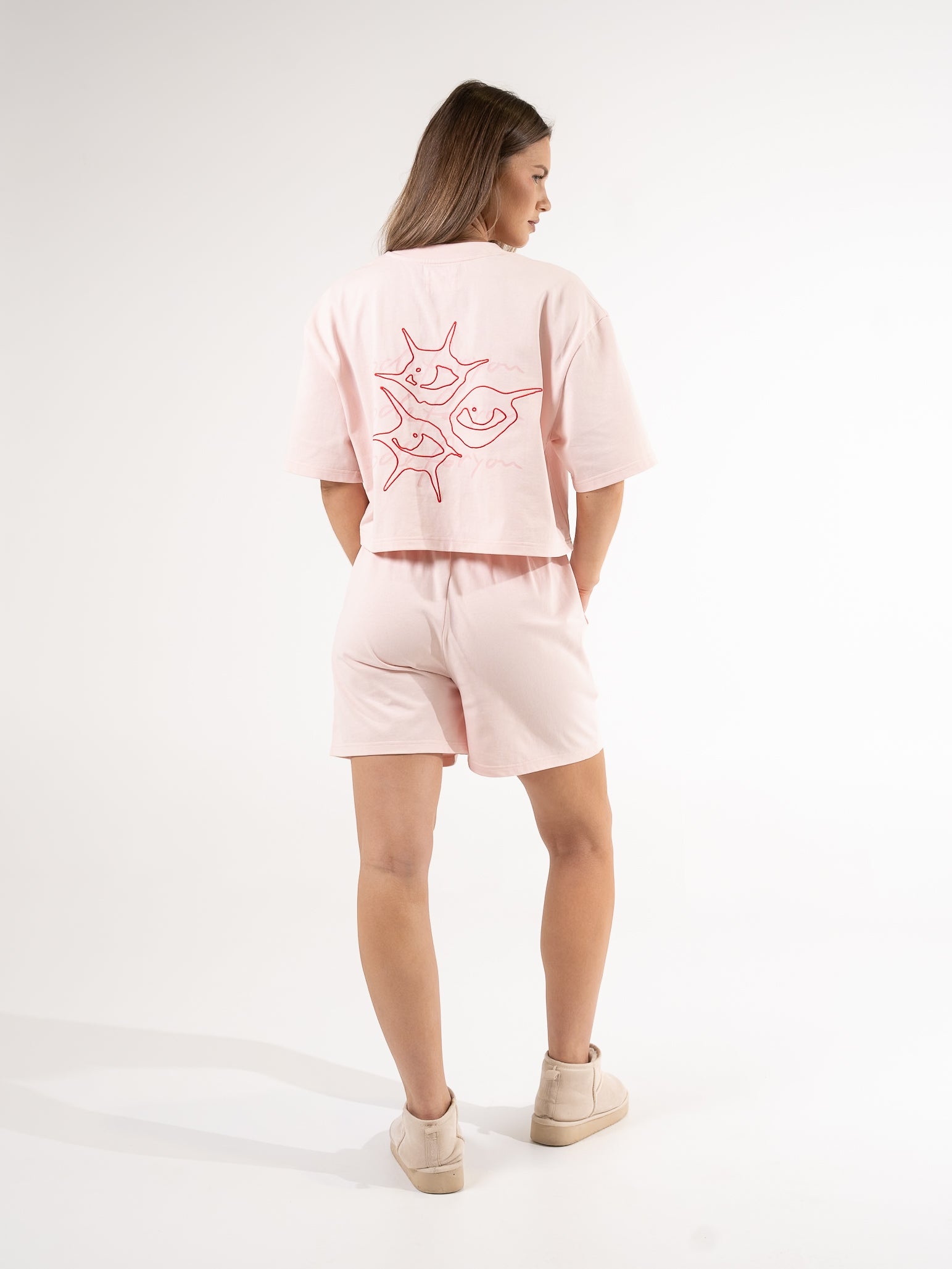 Evangelia Short - Powder Pink
