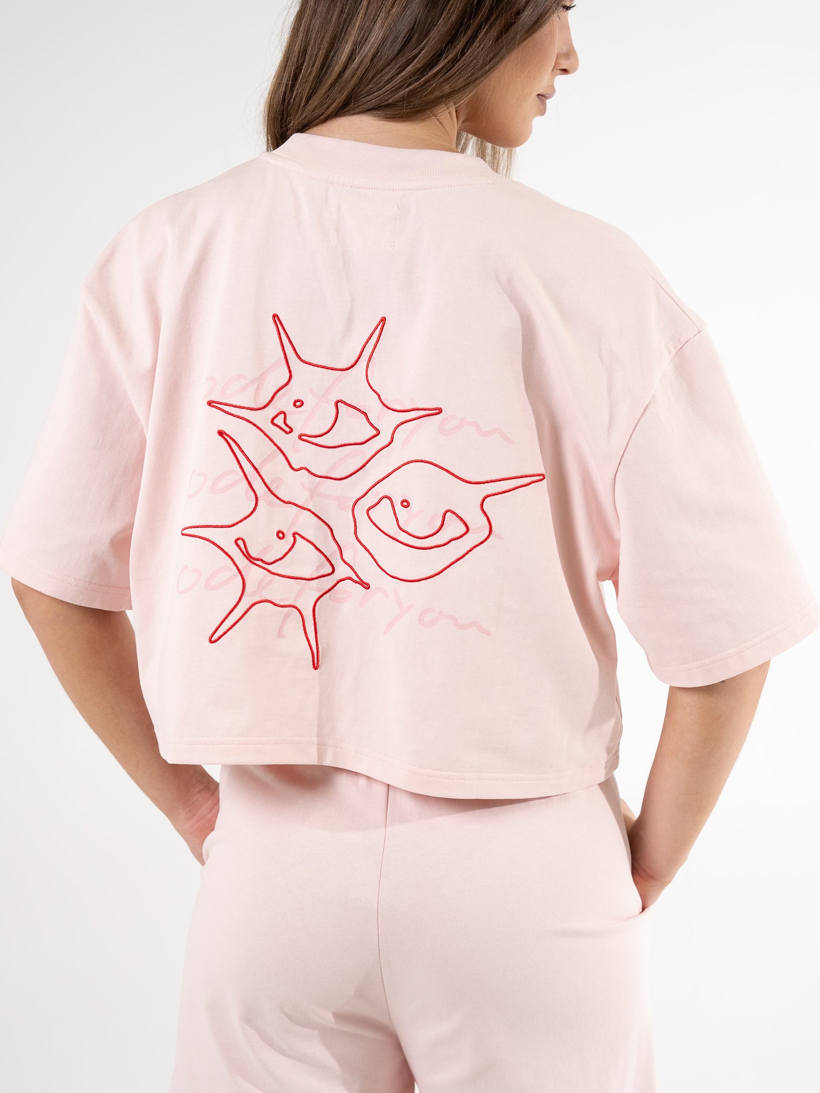 Evangelia Shirt - Powder Pink