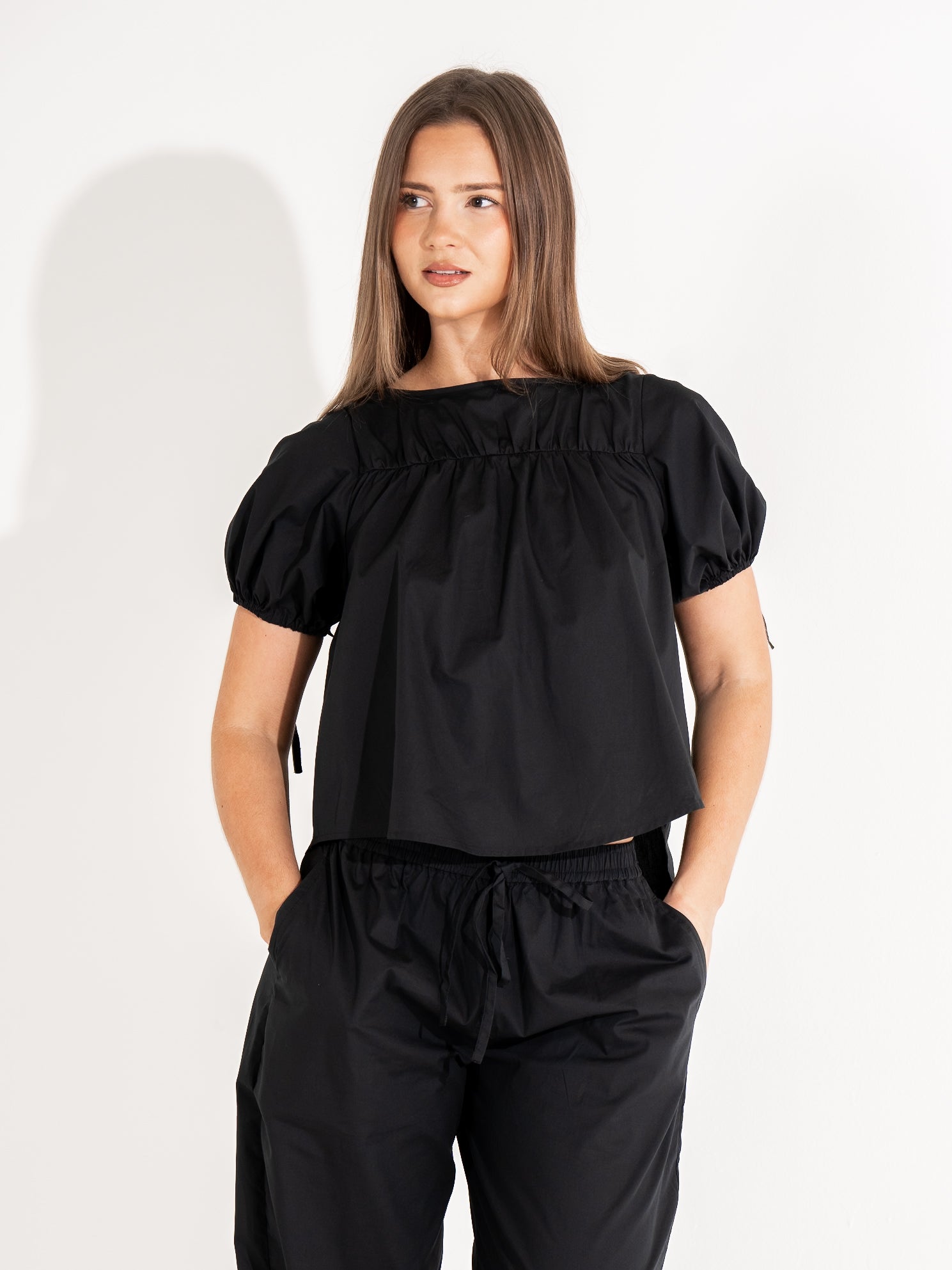 Vesper Top - Ebony