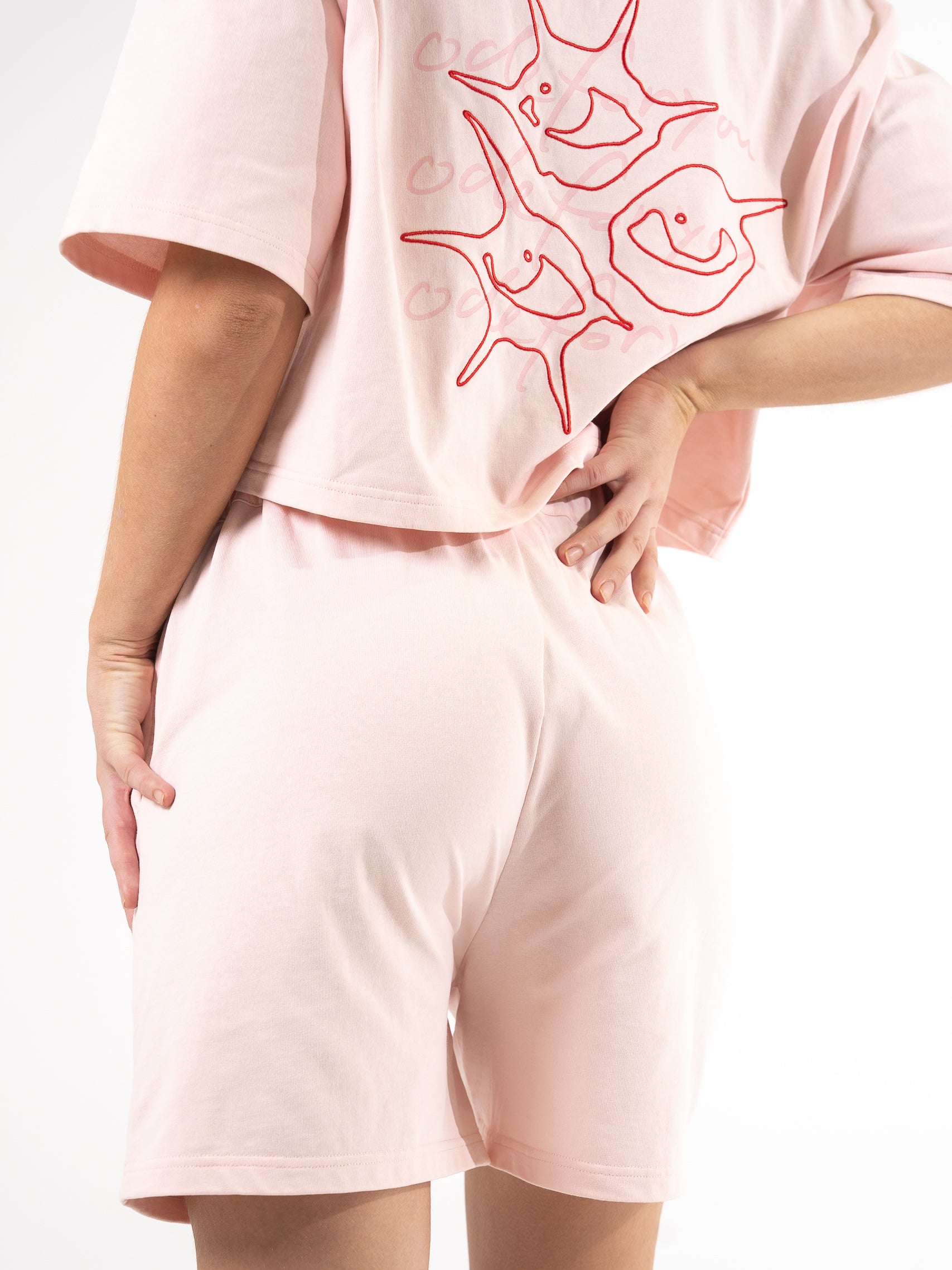 Evangelia Short - Powder Pink