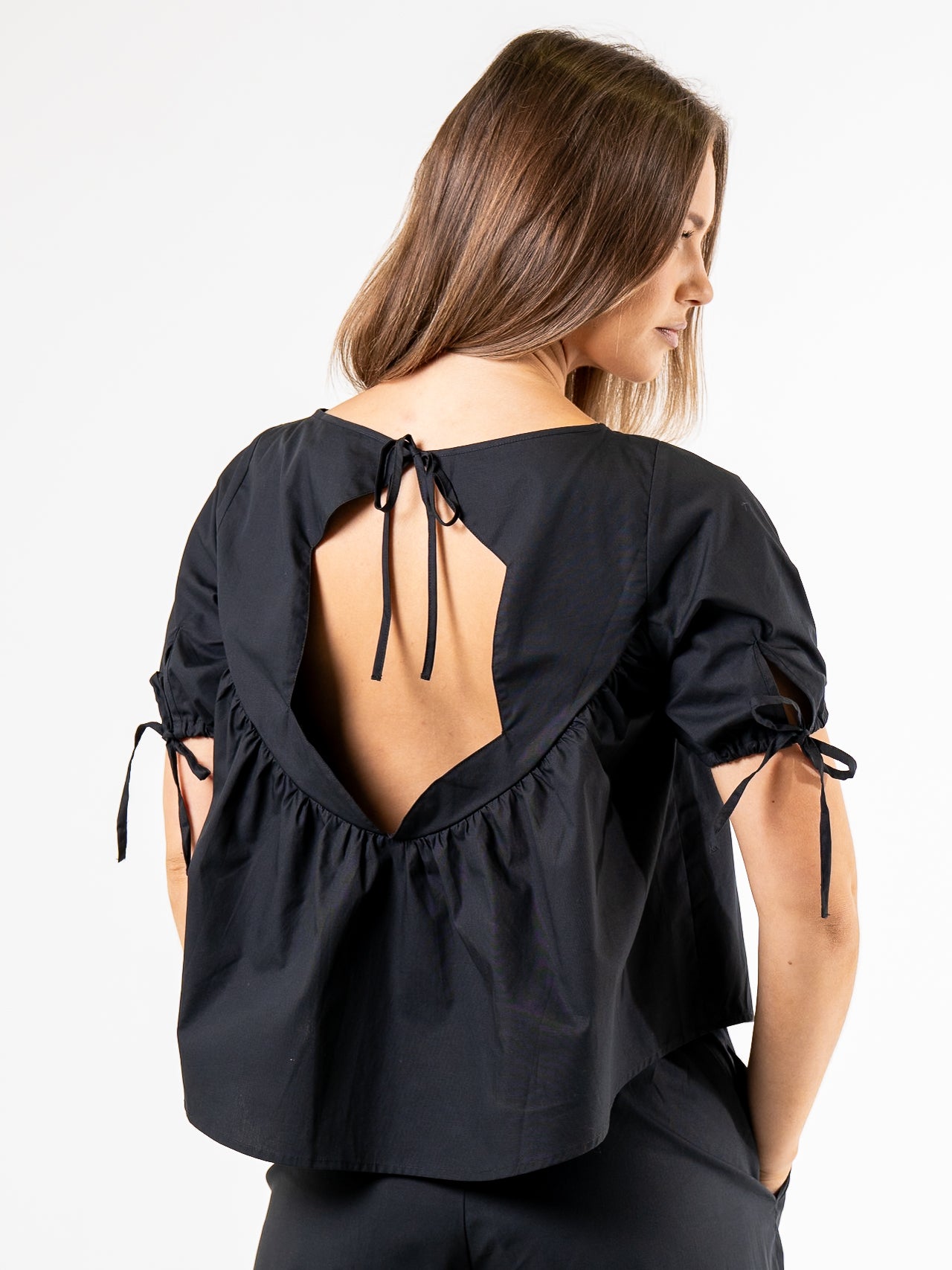 Vesper Top - Ebony