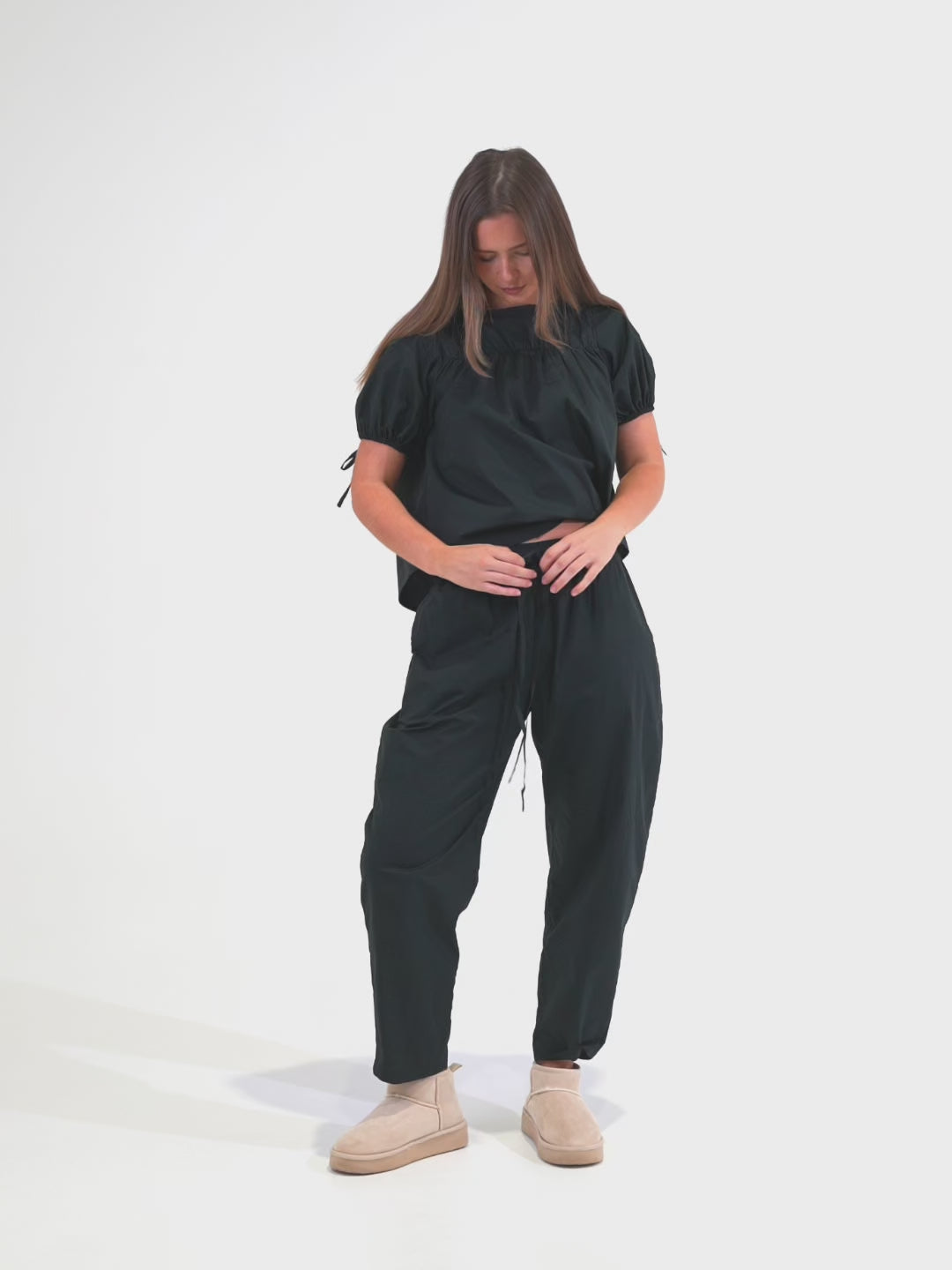 Vesper Top - Ebony