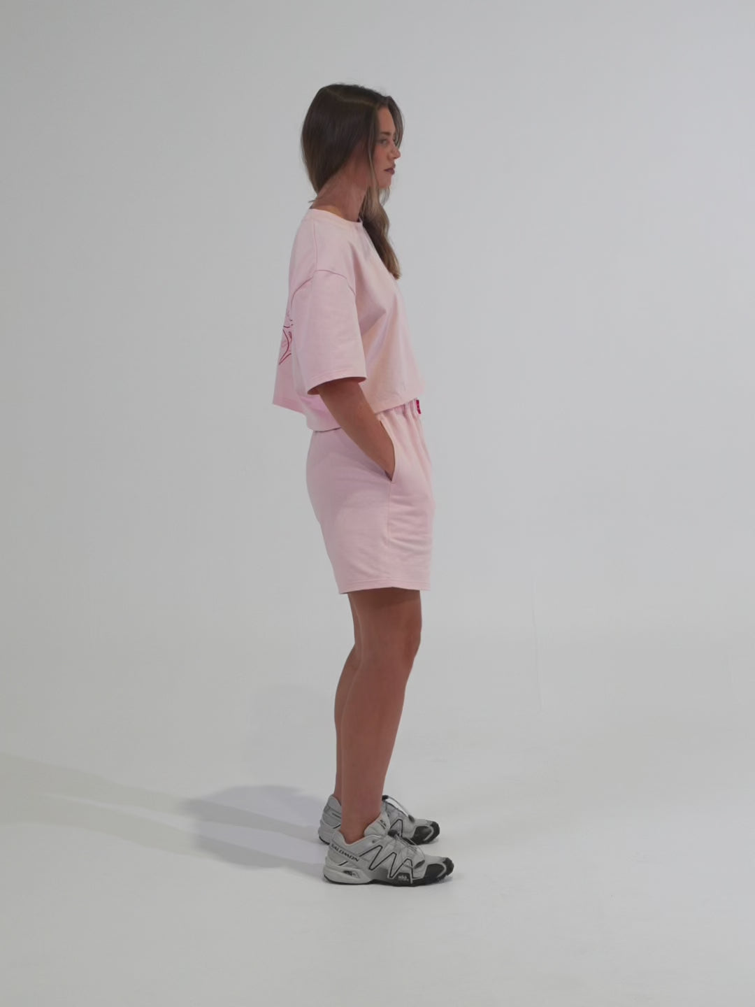 Evangelia Shirt - Powder Pink